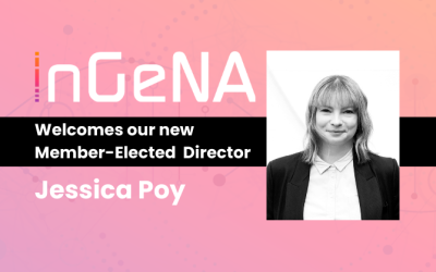 InGeNA welcomes our new Member-Elected Director Jessica Poy