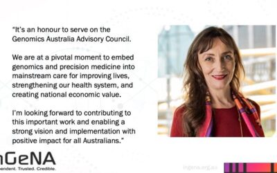 InGeNA CEO Appointed to Genomics Australia Advisory Council