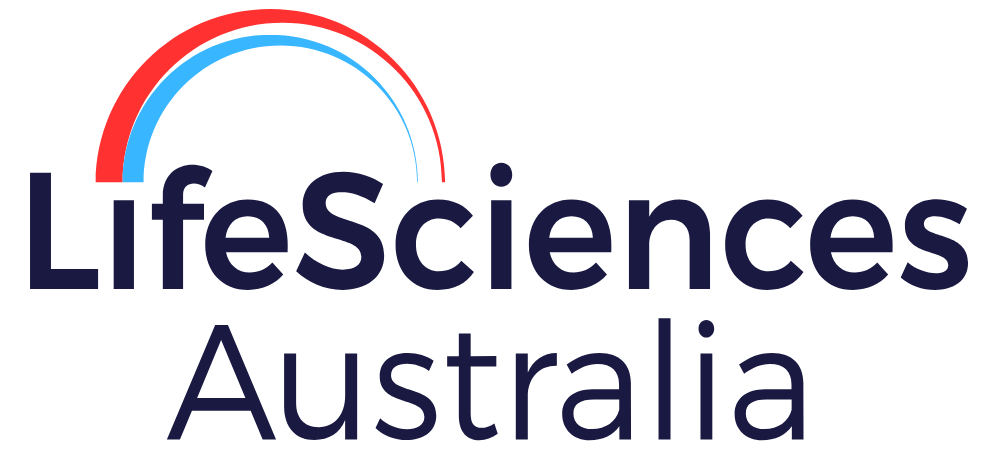 Coloured LifeSciences Australia Logo on white