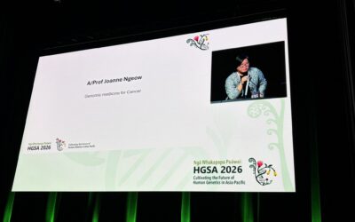 Genomics and cancer insights from Singapore @ HGSA 2026