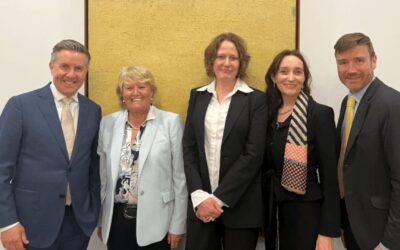 Sue Hill visit strengthens momentum for genomic medicine in Australia